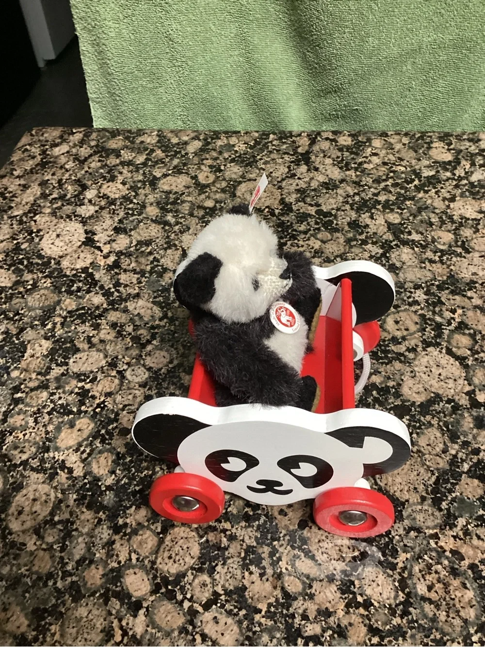 Mochi mini panda with cart # 683510